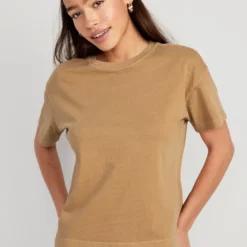 Old Navy Vintage Crew-Neck T-Shirt For Women