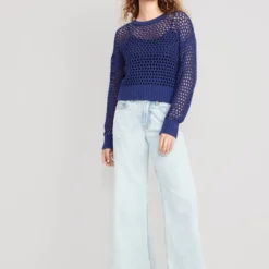 Old Navy Open-Stitch Pullover Sweater For Women 27 Old Navy Open-Stitch Pullover Sweater For Women -Deals Wearfluxo Store https3A2F2Foldnavy.gapcanada.ca2Fwebcontent2F00532F6202F4682Fcn53620468.jpg 640x