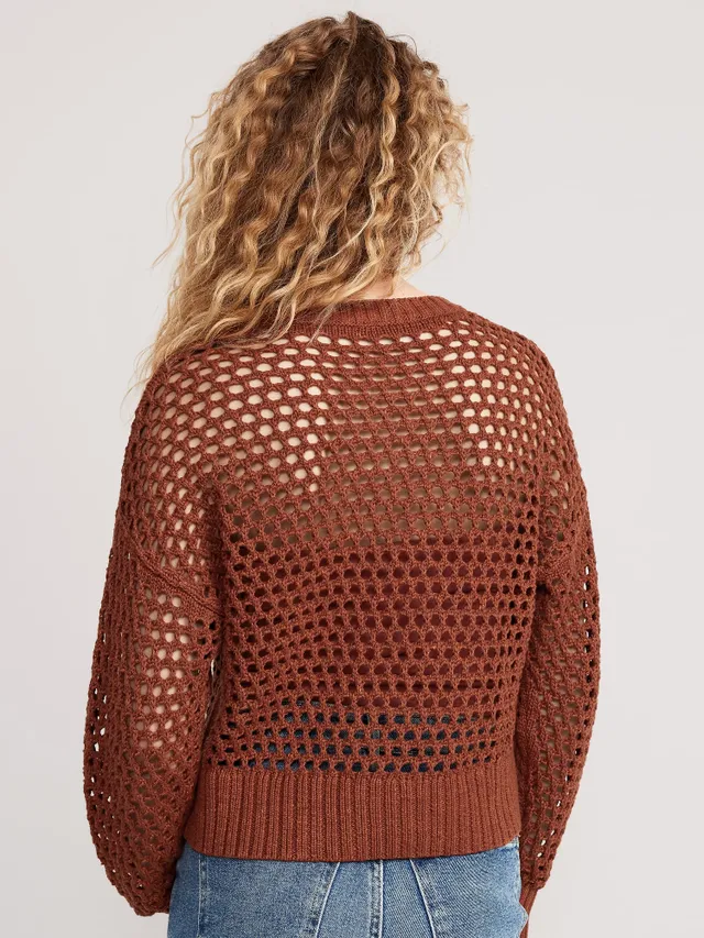Old Navy Open-Stitch Pullover Sweater For Women 12 Old Navy Open-Stitch Pullover Sweater For Women - Image 12