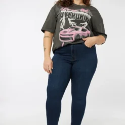 Ardene Super Stretch Jeggings In Dk. Blue | Size | Polyester/Spandex/Cotton