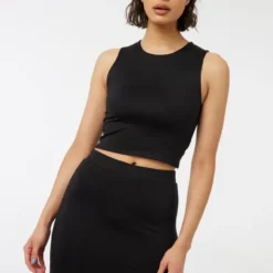 Ardene Contour Micro Mini Skirt In | Size | Nylon/Elastane