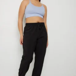 Ardene MOVE Active Joggers In Black | Size | Polyester/Spandex