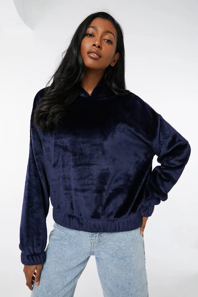 Ardene Oversized Coral Fleece Hoodie In | Size | Polyester 1 Ardene Oversized Coral Fleece Hoodie In | Size | Polyester