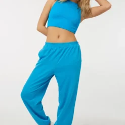 Ardene Solid French Terry Sweatpants In Med. | Size | Polyester/Cotton