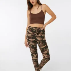 Ardene Printed Super Soft Sweatpants In | Size | Polyester/Spandex