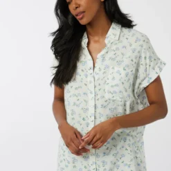 Ardene Basic Dolman Cap Sleeve Shirt In White | Size | Rayon