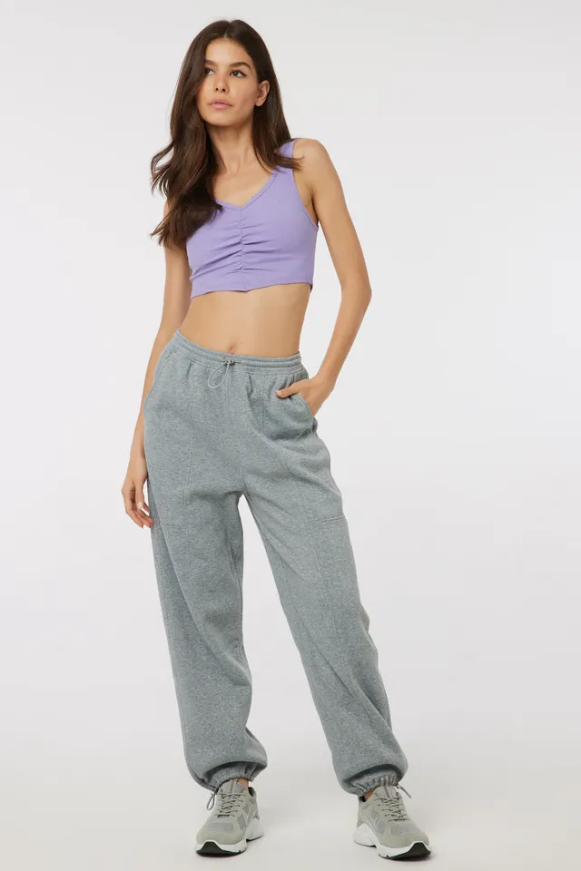 Ardene Bungee Cord Sweatpants In | Size | Polyester 2 Ardene Bungee Cord Sweatpants In | Size | Polyester - Image 2