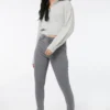 Ardene High-Rise Skinny Jeans In Grey | Size | Polyester/Spandex/Cotton
