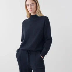 Luxe Lounge Turtleneck Sweater
