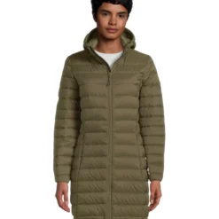 McKINLEY Women's Wells Long Winter Jacket Insulated Synthetic Hooded Lightweight