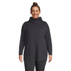 Ripzone Women's Moira Turtleneck Tunic Top