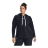 Under Armour Women's Rival HB Logo Pullover Hoodie Fleece Plus Kangaroo Pocket