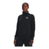 Under Armour Women's Rival Half Zip Fleece Pullover Kangaroo Pocket