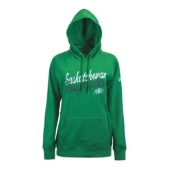 Saskatchewan Roughriders New Era Women's Sideline Tempo Hoodie