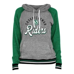 Saskatchewan Roughriders New Era Women's Triblend Hoodie