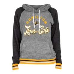 Hamilton Tiger-Cats New Era Women's Triblend Hoodie